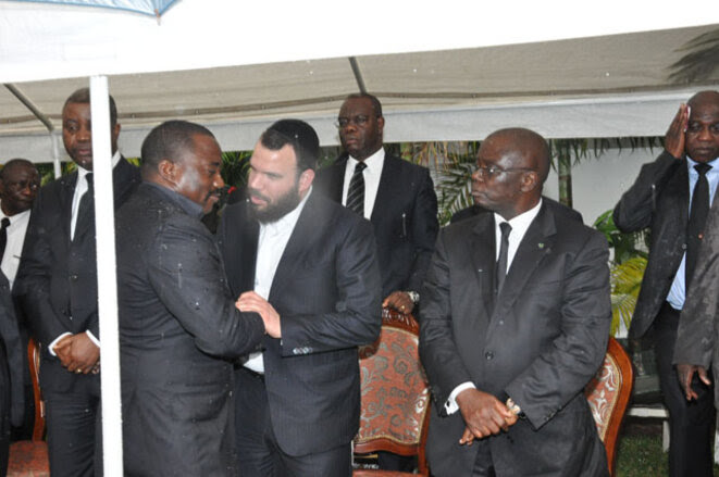 L'ancien président de RDC Joseph Kabila et l'homme d'affaires Dan Gertler. © DR
