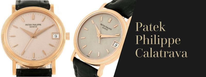 Patek Philippe Calatrava 18k Rose Gold Hobnail Bezel Watch