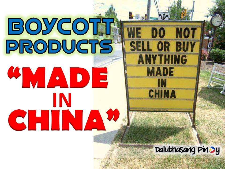 Image result for boycott china product images