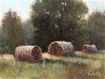 Hay Bales in the Field - Posted on Saturday, February 14, 2015 by Connie Snipes