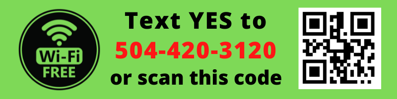 Make it easy for people to sign up and get access to free internet access.