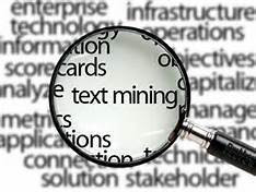 Text mining with magnifying glass