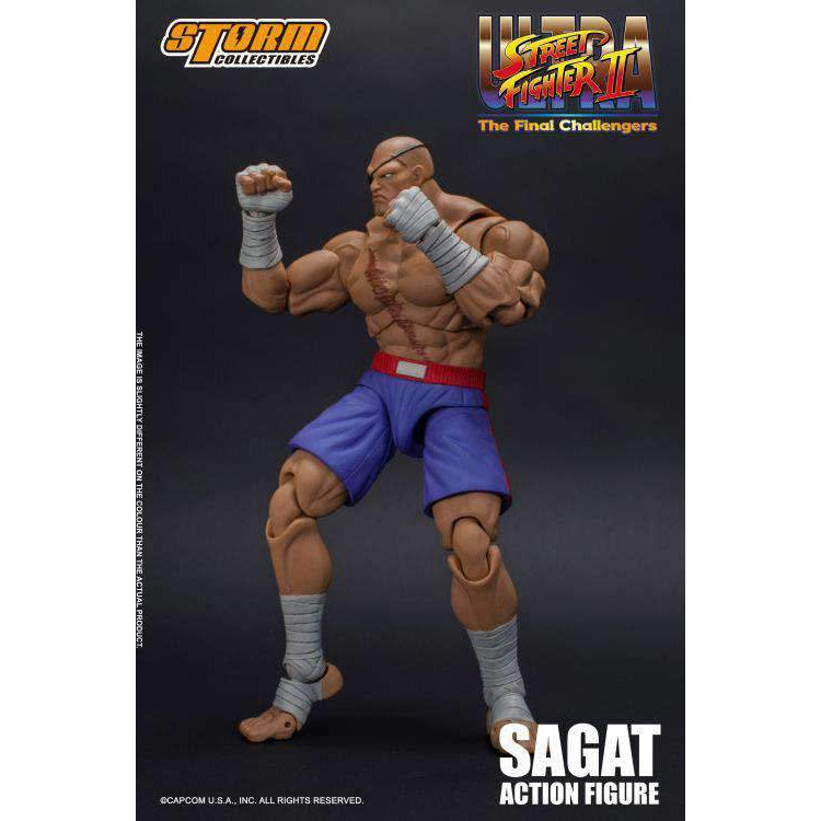 Image of Street Fighter II Sagat 1/12 Scale Figure - DECEMBER 2019