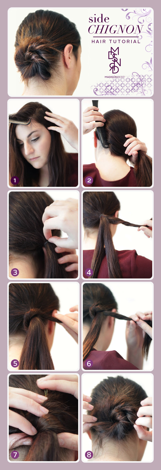 Side Chignon Tutorial