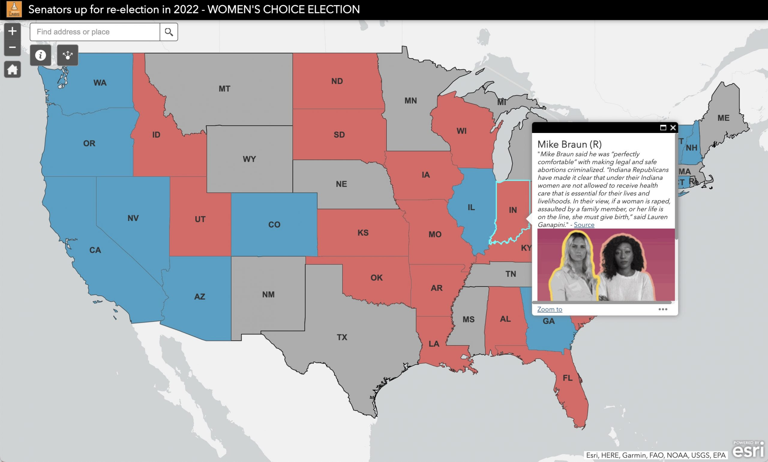 The Future of Roe V. Wade: Women's Choice Election 2022 Women's Choice is the issue on the ballot in 2022.