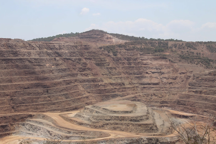 Las minas de Los Filos y Bermejal en Guerrero. Foto: Cuartoscuro.