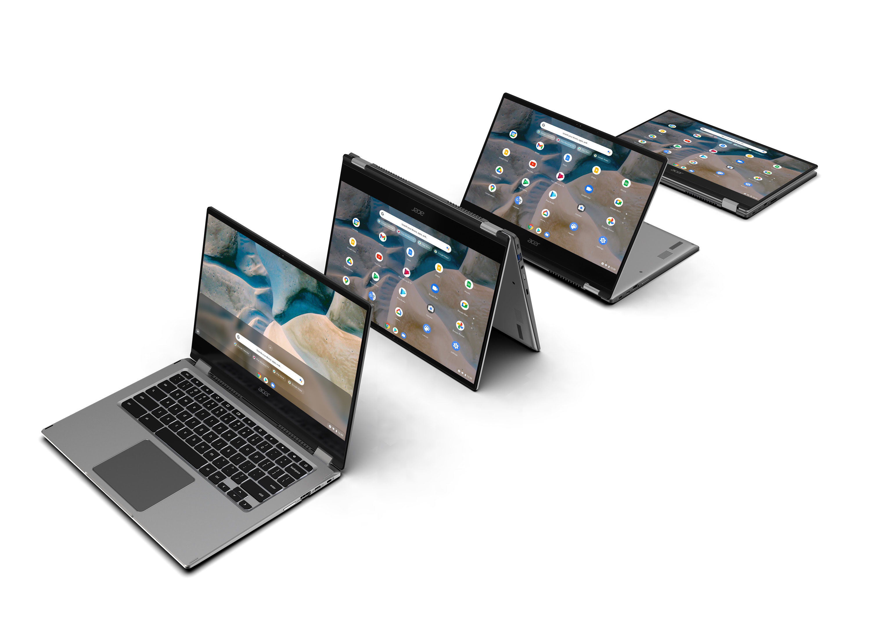 Acer apresenta Acer Chromebook Spin 514, o primeiro da marca com processadores AMD Ryzen Mobile e gráficos AMD Radeon