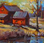 Plein Air Barn - Posted on Monday, February 23, 2015 by Karen Bruson 