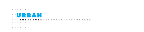 Urban Institute logo - Elevate The Debate