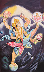 Trivikrama: Vishnu in His Incarnation as Vamana