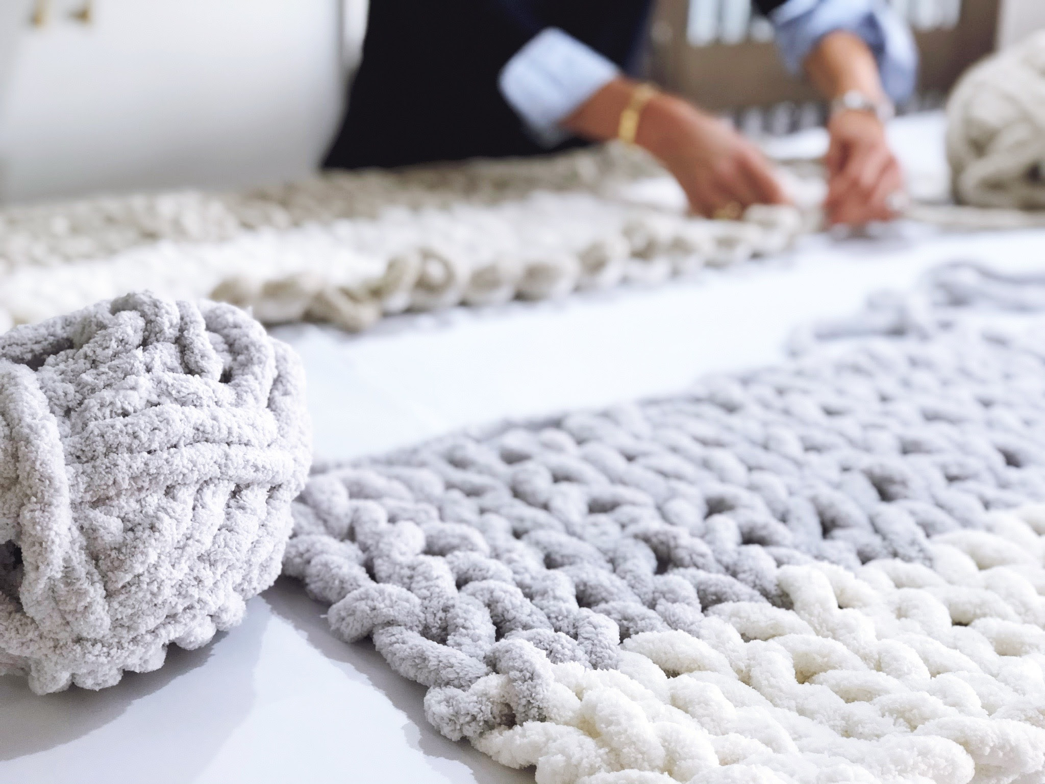 Have a Chunky Knit Blanket Party at AR Chestnut Hill