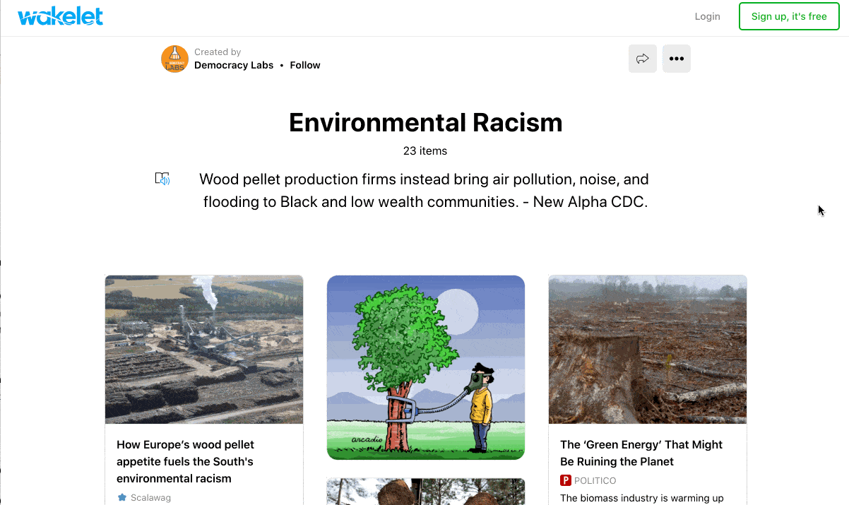 Fight the environmental racism from wood pellet plants that cause pollution.