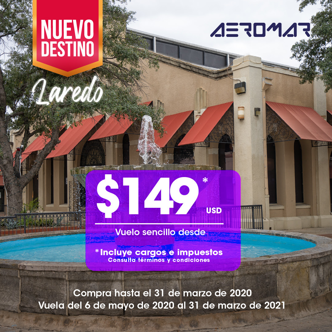Con nueva ruta, Aeromar conectará a México con Estados Unidos