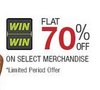 Flat 70% off on World Cup M...
