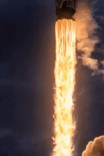 Falcon Space X GIF - Falcon SpaceX Rocket - Discover & Share GIFs