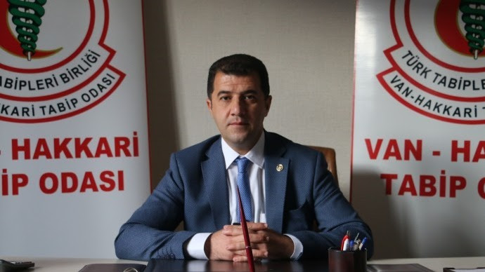 Van-Hakkari Tabip Odası Başkanı Dr. Hüseyin Aviç