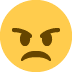 Angry face