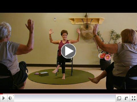 Happy Cactus and Eagle Chair Yoga Sequence with Tatis Cervantes-Aiken