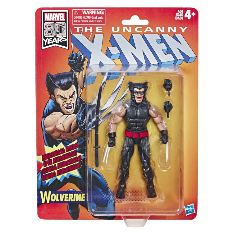 Image of X-Men Retro Marvel Legends 6-Inch Action Figures - Wolverine