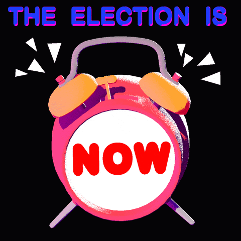 The election is now.