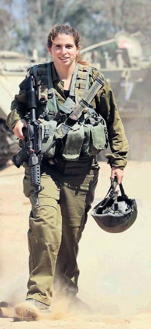 Staff Sgt. Yonat Daskal (Photo: Gadi Kablo, Yedioth Aharonoth)