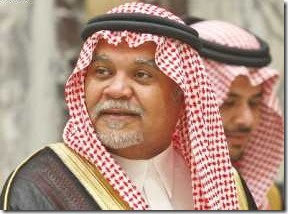 Prins Bandar bin Sultan - hoofd Saoedische Veiligheidsdienst