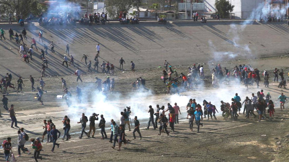 H1 border patrol tear gas