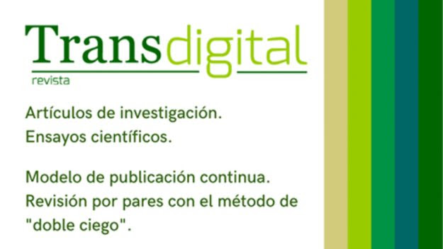 Convocatoria permanente. Revista Transdigital