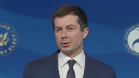 Buttigieg Says He's Qualified to Run the Dept. of Transportation Because He's Ridden a Train 'More Than Once'