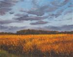 October Evening Fields - Posted on Friday, February 6, 2015 by Erica Keener