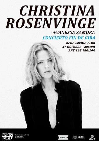 Concierto de Christina Rosenvinge y Vanessa Zamora en Ochoymedio Concierto de Christina Rosenvinge y Vanessa Zamora en Ochoymedio