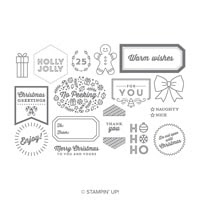 Tags & Tidings Photopolymer Stamp Set