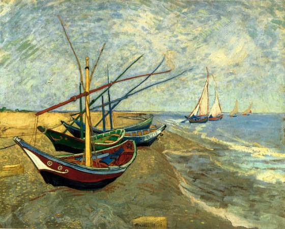 VanGogh_barche