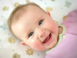 baby smiling