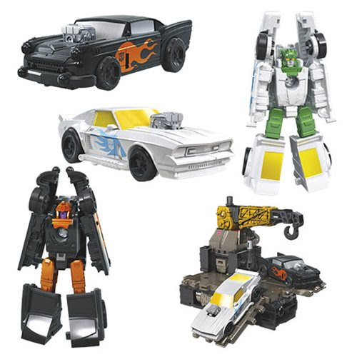 Image of Transformers Generations War for Cybertron Earthrise Micromasters Hot Rod Patrol