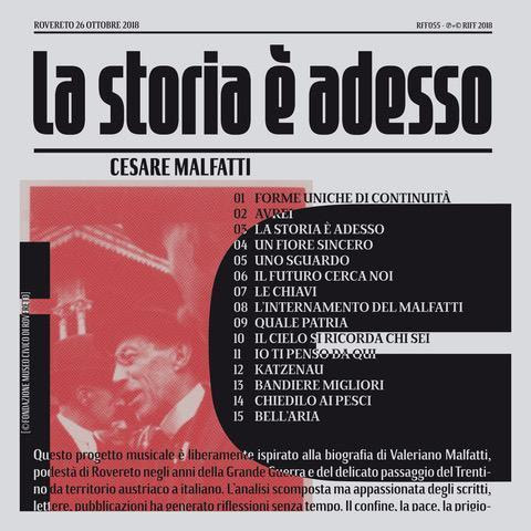 Cesare Malfatti La Storia e Adesso Cover