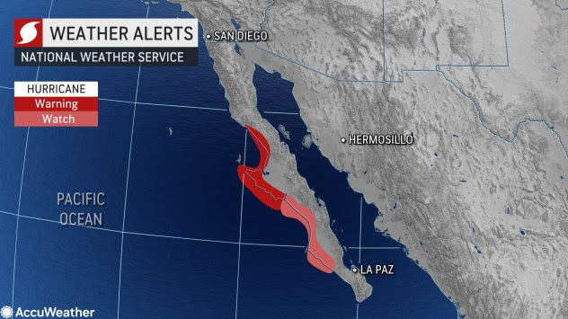 Hurricane Kay To Pound Mexico, Unleash Flooding In California – The ...