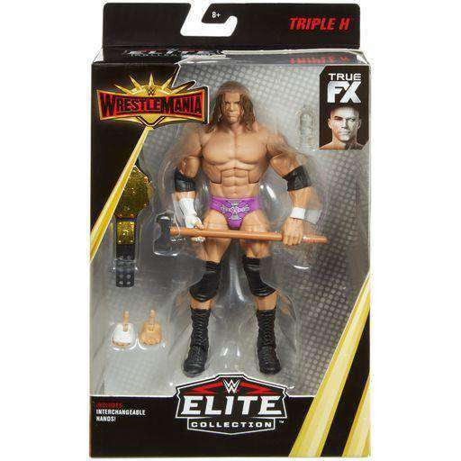 Image of WWE Wrestlemania Elite Collection - Triple H Action Figure