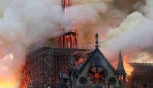 “Allah est grand”: Muslims laugh, celebrate as blaze destroys Notre Dame cathedral during Holy Week