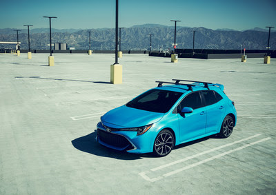 For the first time in North America, Toyota’s newest, stylish, and most technologically-advanced small car, the all-new 2019 Corolla Hatchback, makes its debut at the New York International Auto Show.
