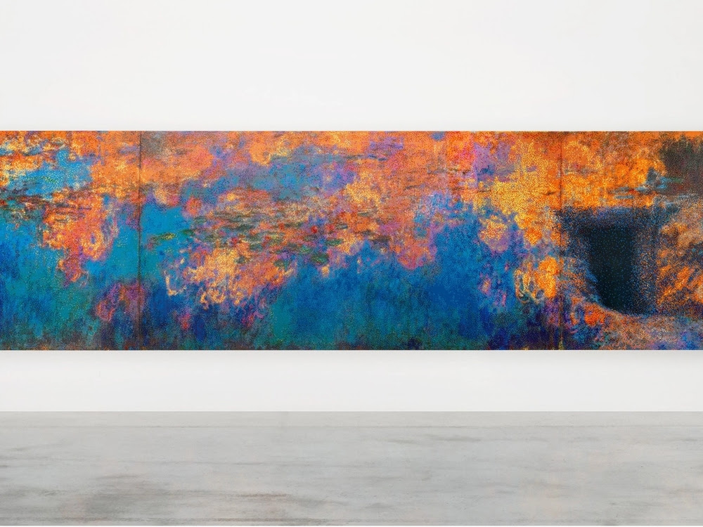 Lego Lilies? Ai Weiwei recreates Monet's giant masterpiece 