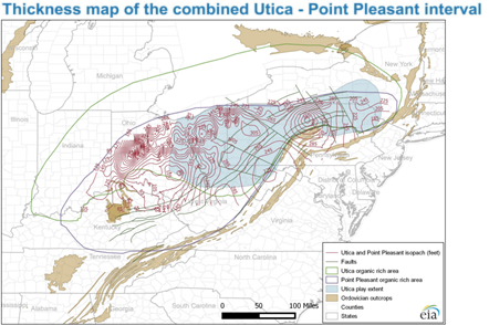 new maps of the Utica/Pt Pleasant 