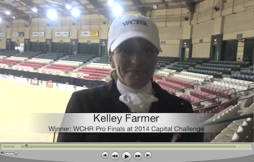 Watch an interview with WCHR Pro Finals winner Kelley Farmer.