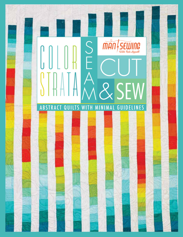 Man Sewing Color Strata Book