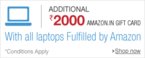 Get Free Rs. 2000 Giftcard On all Laptops + Additional 10% off (Upto Rs.1500) For SBI CC & DC Users