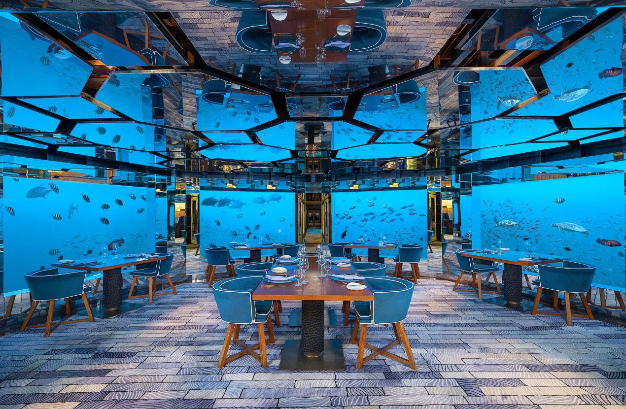 03_SEA_Best Underwater Restaurant - Anantara Kihavah