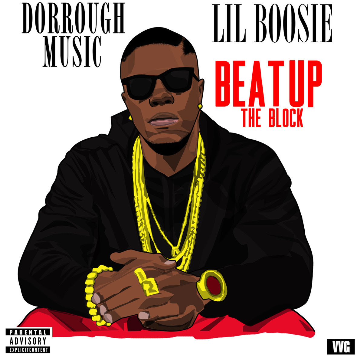 Dorrough Music ft Boosie - Beat Up The Block artwork