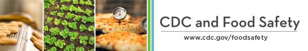 CDC and Food Safety Newsletter Masthead