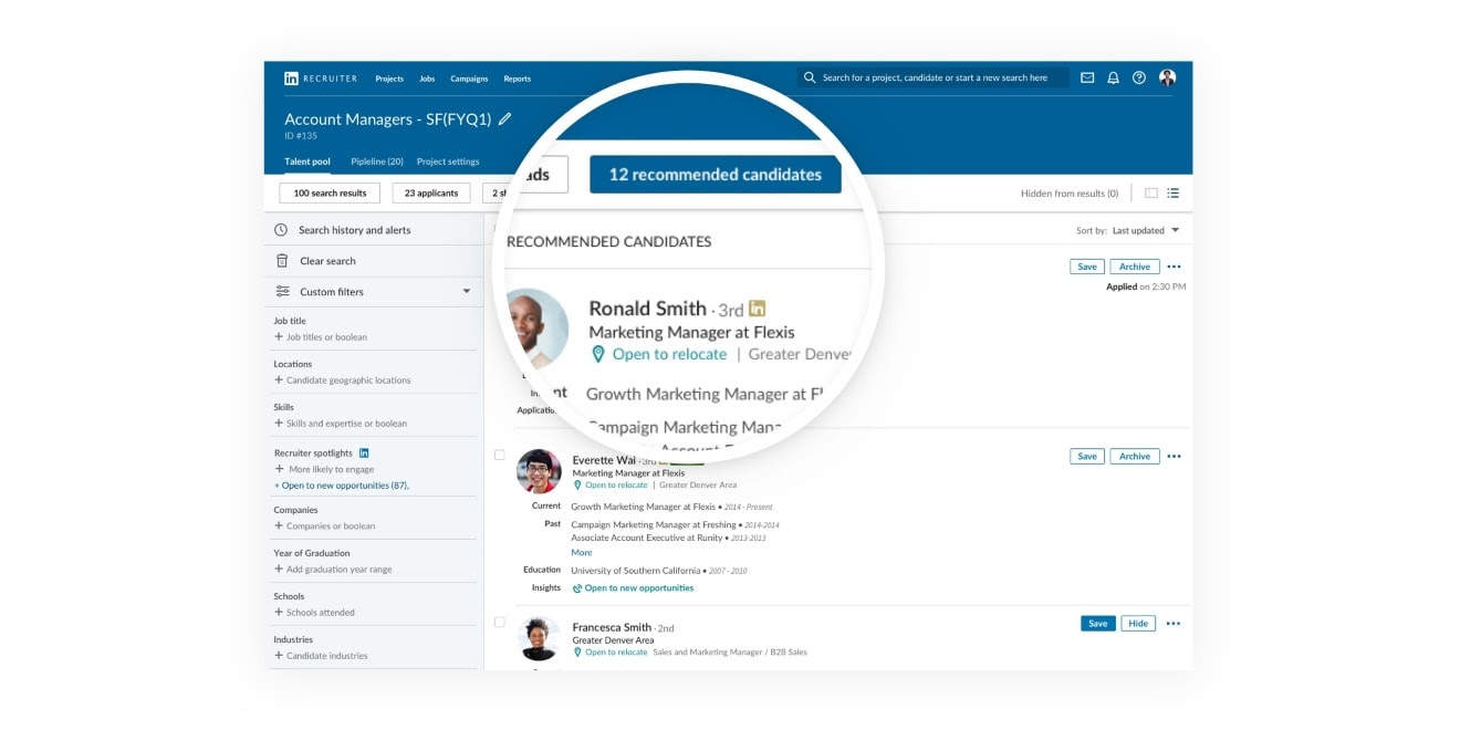 LinkedIn hiring