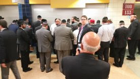 Jews Praying at the RNC convention.